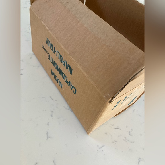 Capodimonte Christmas Double Poinsettia Candle Holder, vintage 🎄 - Picture 10 of 13